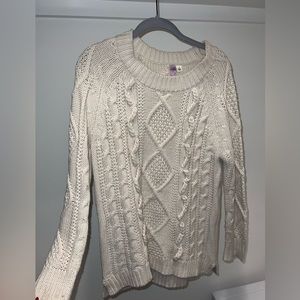 Francesca’s Cream Sweater